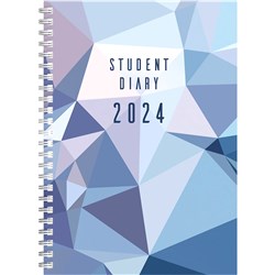 Collins 2024 Student A5 Week To View Spiral Bound Diary