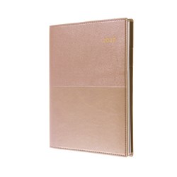 Collins 2027 Vanessa 185 A5 Day To A Page Rose Gold Diary