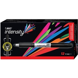 Bic Intensity Fine Black Permanent Marker