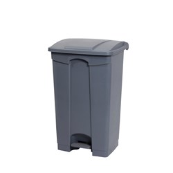 Compass Plastic Pedal Bin 68L Grey