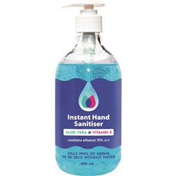 Clean Plus Hygiene Instant Hand Sanitiser 500ml 