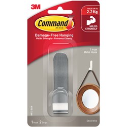 Command Chrome MR13-SSW Large Metal Hook