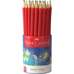 Faber-Castell Graphite Pencil Junior Grip 2B Box of 50