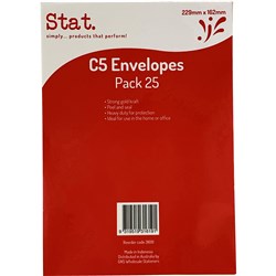 Stat. C5 229x162mm Strip Seal Gold Envelopes