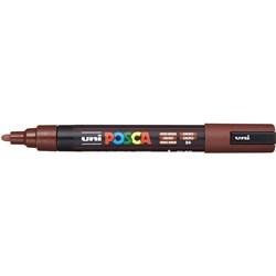 Posca PC-5M Cacoa Brown 2.5mm Medium Bullet Paint Marker