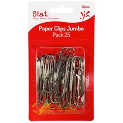 Stat. Jumbo 75mm Paper Clips