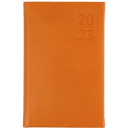 Debden 2023 Silhouette B7R Week To View Orange Diary
