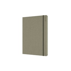 Debden 2026 Designer D38 A5 Week To View Green Textured Fabric Diary