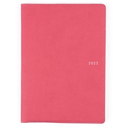 Collins 2023 Metropolitan Melbourne A5 Pink Week To A View Diary