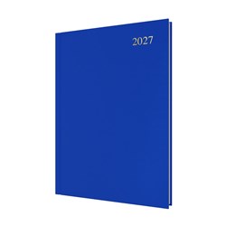 Collins 2026 Essential Blue A4 Day To Page Diary