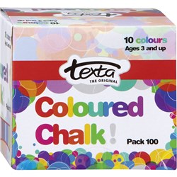 Texta Chalk Assorted Colours