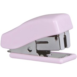 Marbig Mini Stapler 10 Sheet Capacity Pastel Pink