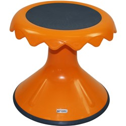 Bloom Stool 370mm High  Orange