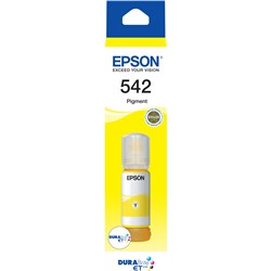 Epson T542 Yellow Ink Bottle Yellow