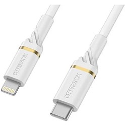Otterbox Lighting to USB-C Fast Charge Cable 1m White 