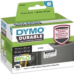 Dymo Labelwriter 57mmx32mm Roll White Durable Label