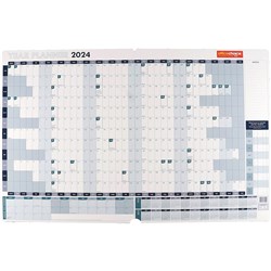 Office Choice 2024 871x610mm Year Planner