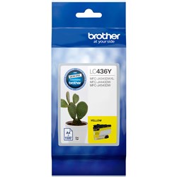 Brother LC-436 Yellow Ink Cartridge