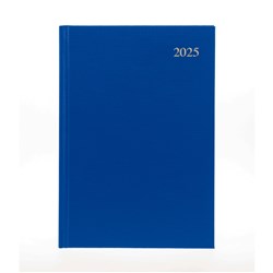 Collins 2025 Essential A4 Week to View Blue Diary