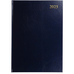 Collins 2024 Essential A5 Day To Page Blue Appointment Diary
