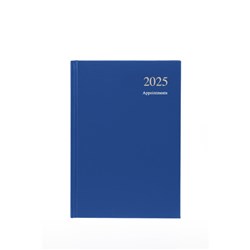 Collins 2024 Essential A5 Day To Page Blue Appointment Diary