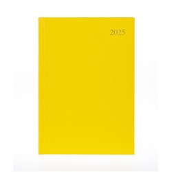 Collins 2025 Essential A4 Day To Page Yellow Diary