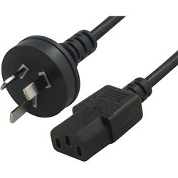 Astrotek Hypertec AU Power Cable PC to Power Socket 2m Black