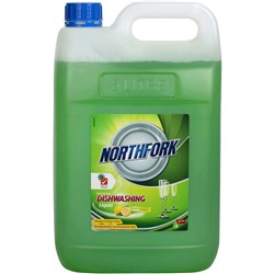 Northfork GECA Fresh Lemon Scent Dishwashing Liquid 5 Litre