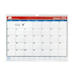 Sasco 2024 530x395mm Month To View Wall Calendar