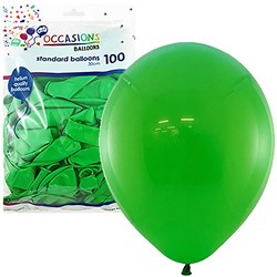 Alpen Green 30cm Balloons