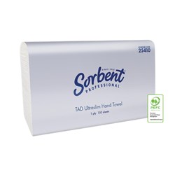 Sorbent Professional TAD Ultraslim 1 Ply 150 Sheet Hand Towel