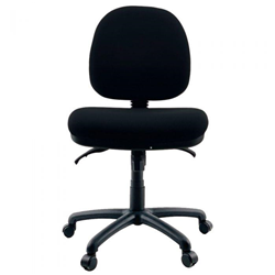 K2 60 3 Lever Medium Back Black Multi User 24/7 Ultra Heavy Duty Task Chair