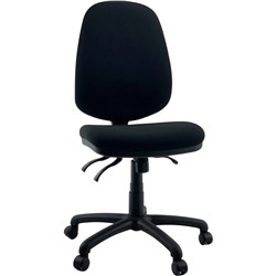 K2 60 3 Lever High Back Black Multi User 24/7 Ultra Heavy Duty Task Chair