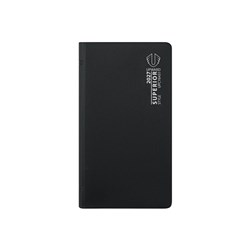 Upward 2027 6431 Black A6/7 Superior Week To View Pocket Diary