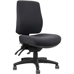 Rapidline Ergo Air Black High Back Operator Chair