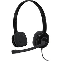 Logitech H151 Black Stereo Headset
