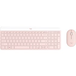 Logitech MK470 Rose Slim Wireless Keyboard and Mouse Combo