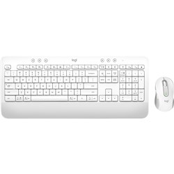 Logitech MK650 White Signature Wireless Keyboard and Mouse Combo