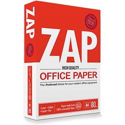 Zap A4 White 80gsm Copy Paper