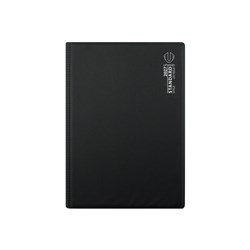 Upward 2027 8221 Black B5 Standard Day To Page Diary