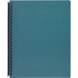 Marbig Refillable Display Book A4 40 Pocket Green