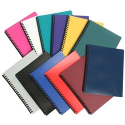 Marbig Refillable Display Book A4 40 Pocket Assorted