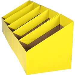 Marbig Large Yellow Book Box