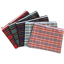 Giant Tartan 1 Zip 360x255mm Pencil Case