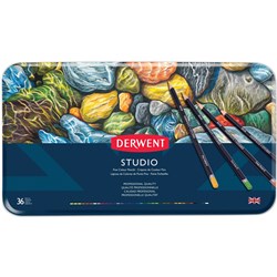Derwent Studio Assorted Colour Pencils 36's