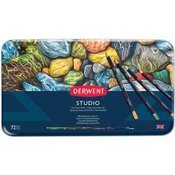 Derwent Studio Assorted Colour Pencils 72's
