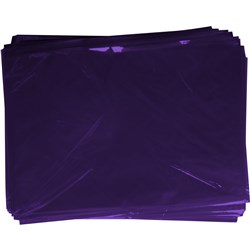 Rainbow Cellophane 750mmx1m Purple