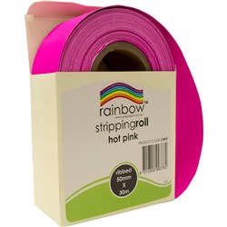 Rainbow Stripping Roll Ribbed 50mmx30M H