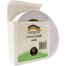 Rainbow Stripping Roll Ribbed 50mmx30m W