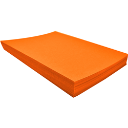 Rainbow Spectrum/Surface Board 510x640mm 220gms - Orange - Each